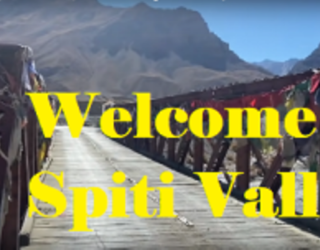 Welcome to Spiti valley